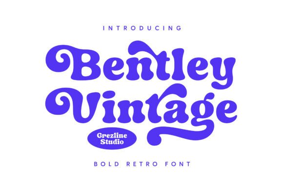 Bentley Vintage: A Thoughtful Serif Font for Nostalgic Branding