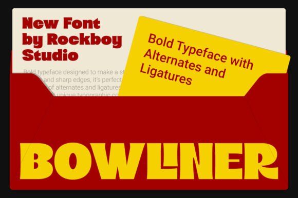 Bowliner: A Bold Sans Serif Font for Impactful Web Headlines