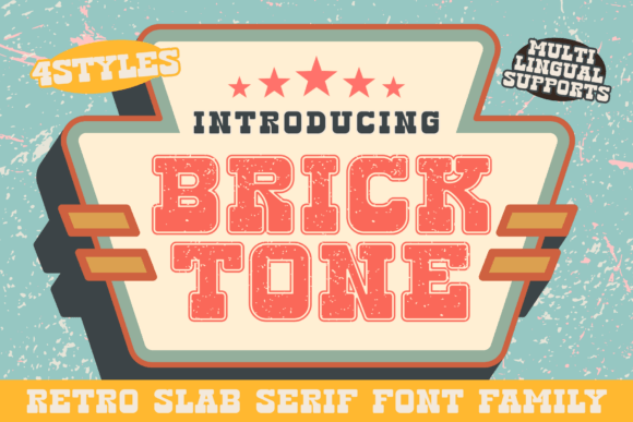 Bricktone: A Bold Font for Campaigns That Demand Attention