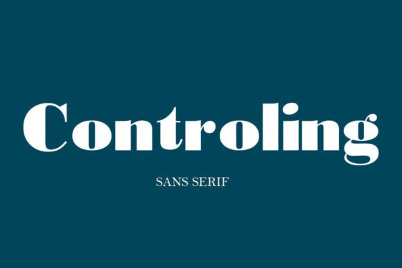 Controling: A Playfully Nostalgic Sans Serif Font for Handmade Creators