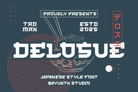Delosue: A Font for Crafting with Style and Substance