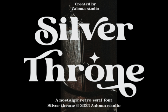 Enhance Your Brand with the Silver Throne Serif Font