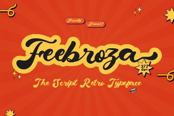 Feebroza: A Retro Script Font That Feels Like a Quiet Conversation