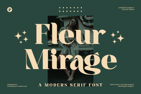 Fleur Mirage: A Serif Font That Builds Trust and Style