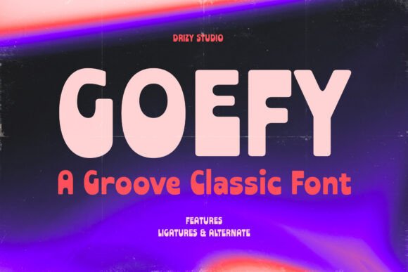 Goefy: A Vintage Sans Serif Font That Makes Your Brand Feel Confident & Real