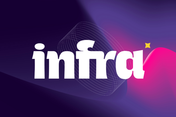 Infra: A Bold, Modern Typeface for Small Business Branding