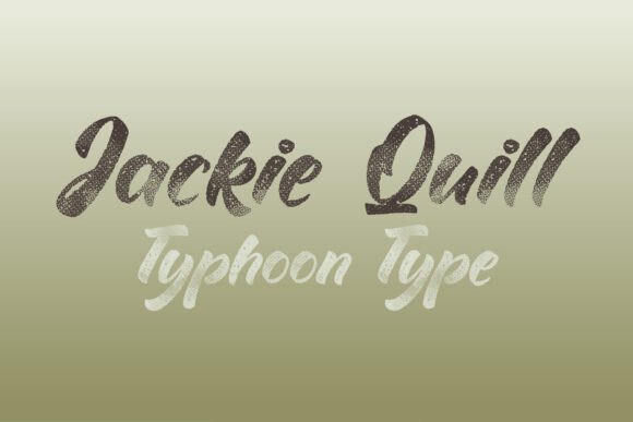 Jackie Quill: A Bold Retro Script Font That Earns Its Place