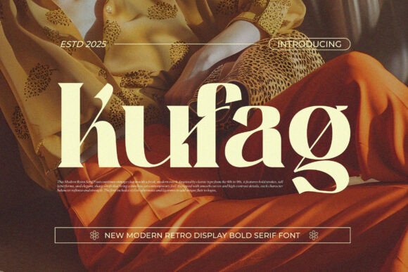 Kufag Bold: A Typeface That Speaks the Language of Design
