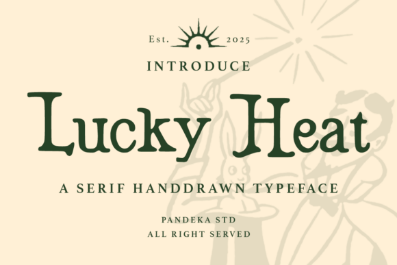 Lucky Heat: The Font That Adds Western Flair to Your Campaigns