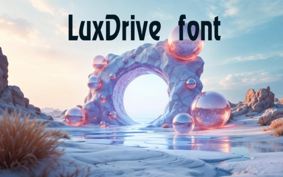 Lux Drive: A Font That Moves With Your Vision