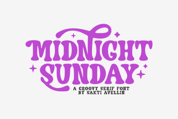 Midnight Sunday: A Retro Serif Font for Handmade Brands