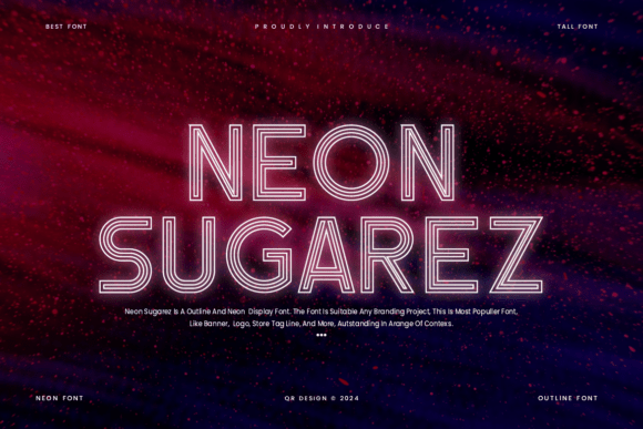 Neon Sugarez: A Bold Display Font for Scroll-Stopping Marketing