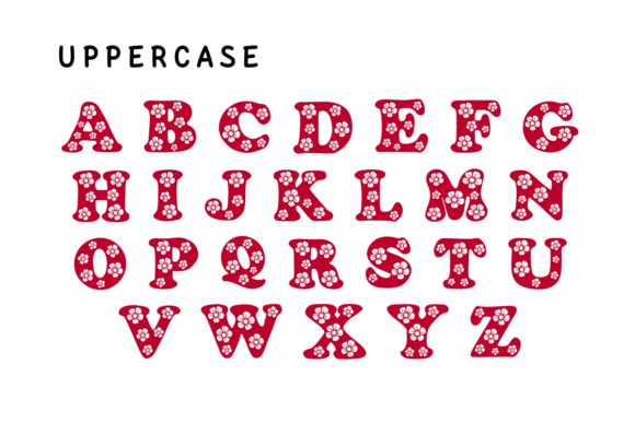 Season Spring Font: Cheerful Floral Decorative Typeface