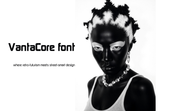 Vanta Core: A Bold, Modern Typeface for Small Business Branding