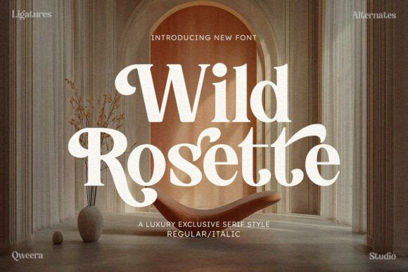 Wild Rosette: A Font That Elevates Your Brand